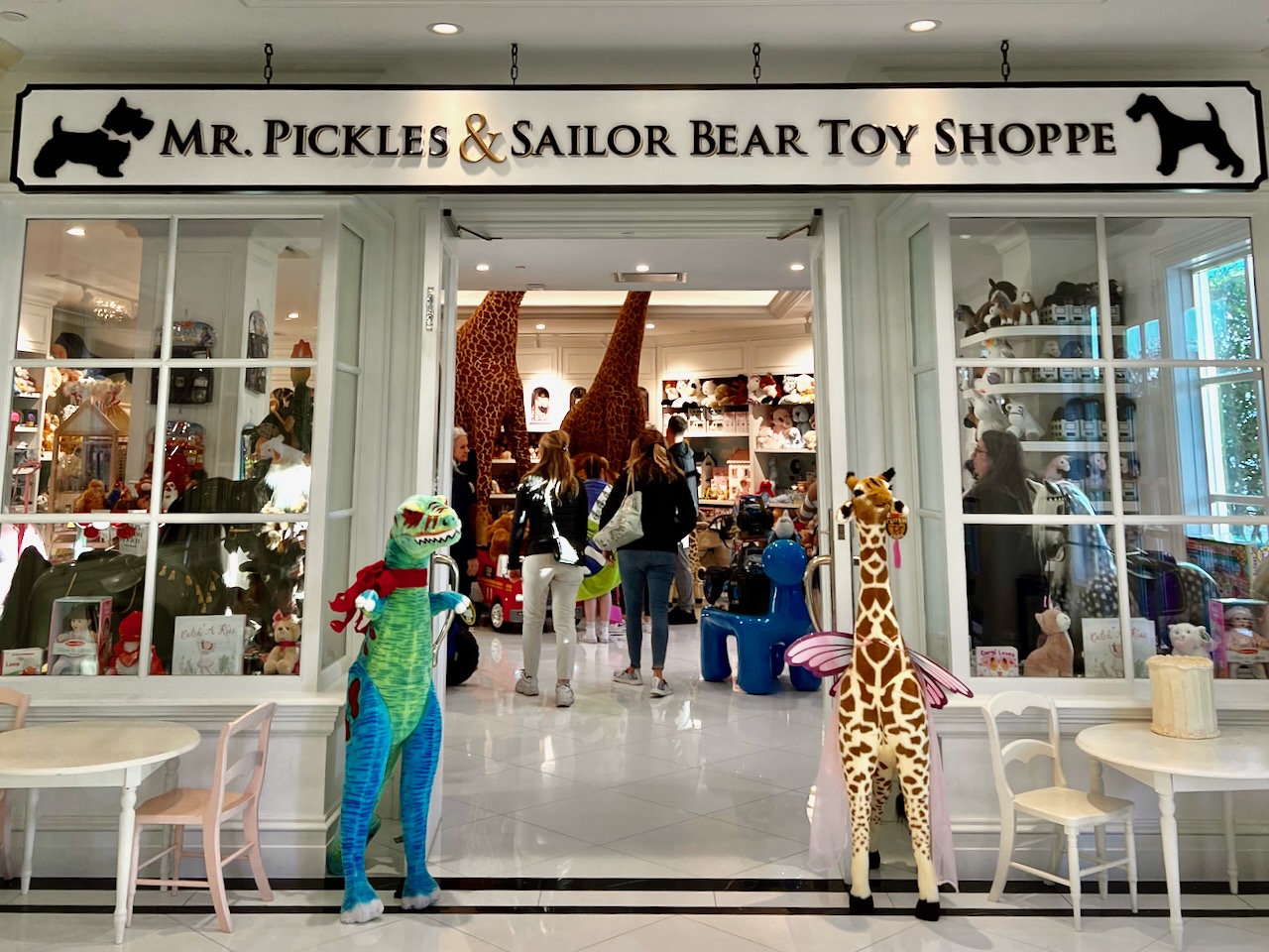 Exterior photo of the Mr Pickles and Sailor Bear Toy Shoppe
