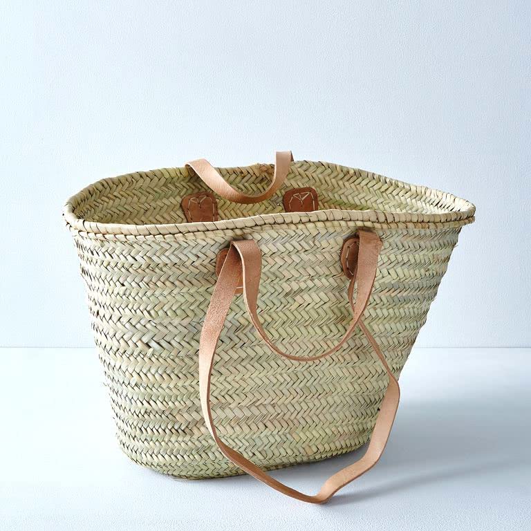 French Market Basket - a favorite straw tote.